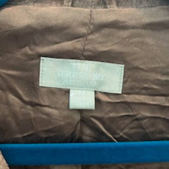 The Territory Ahead SUEDE Leather Jacket size L (petite) - Picture 2 of 6